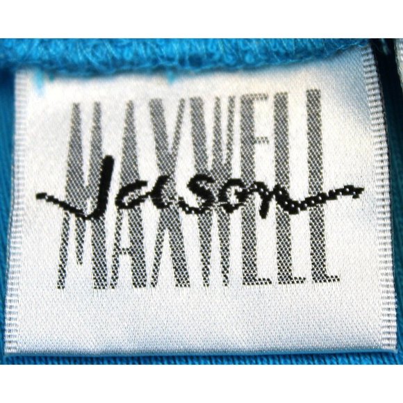 Jason Maxwell Women's Blue 3/4 Sleeve T-Shirt size XL NWT Gem Circles Brooch - Picture 5 of 7